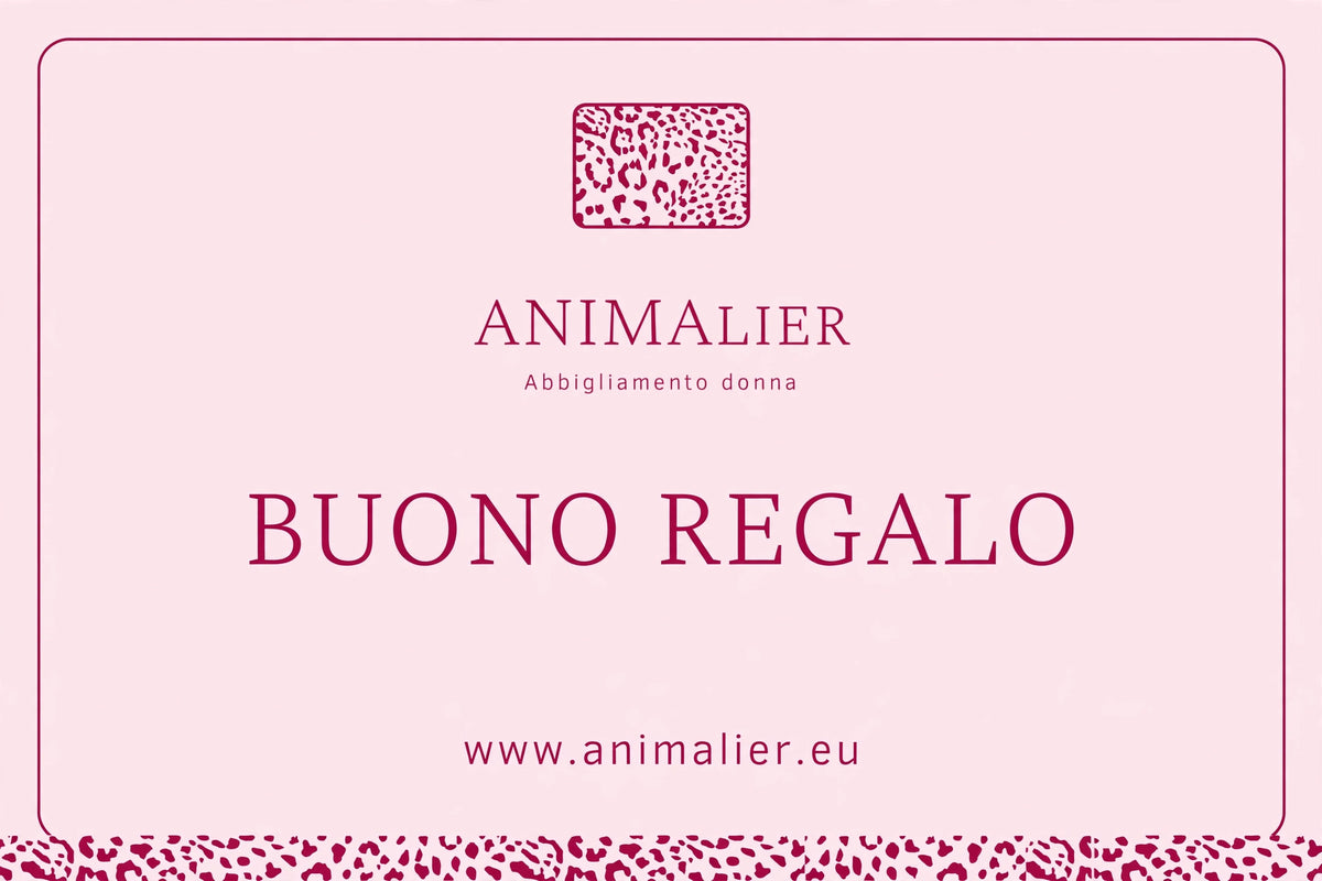 Buono regalo ANIMALIER