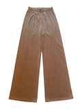 PANTALONI A GAMBA LARGA in viscosa  - Vari colori