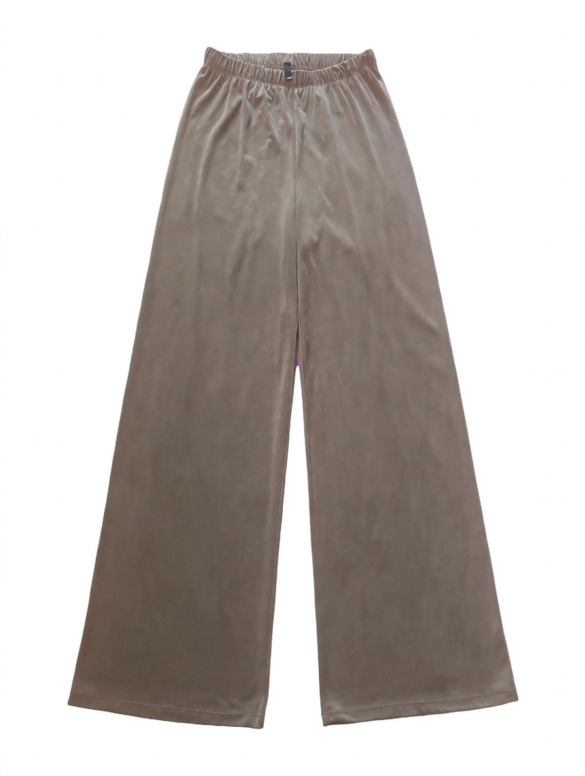 PANTALONI A GAMBA LARGA in viscosa  - Vari colori